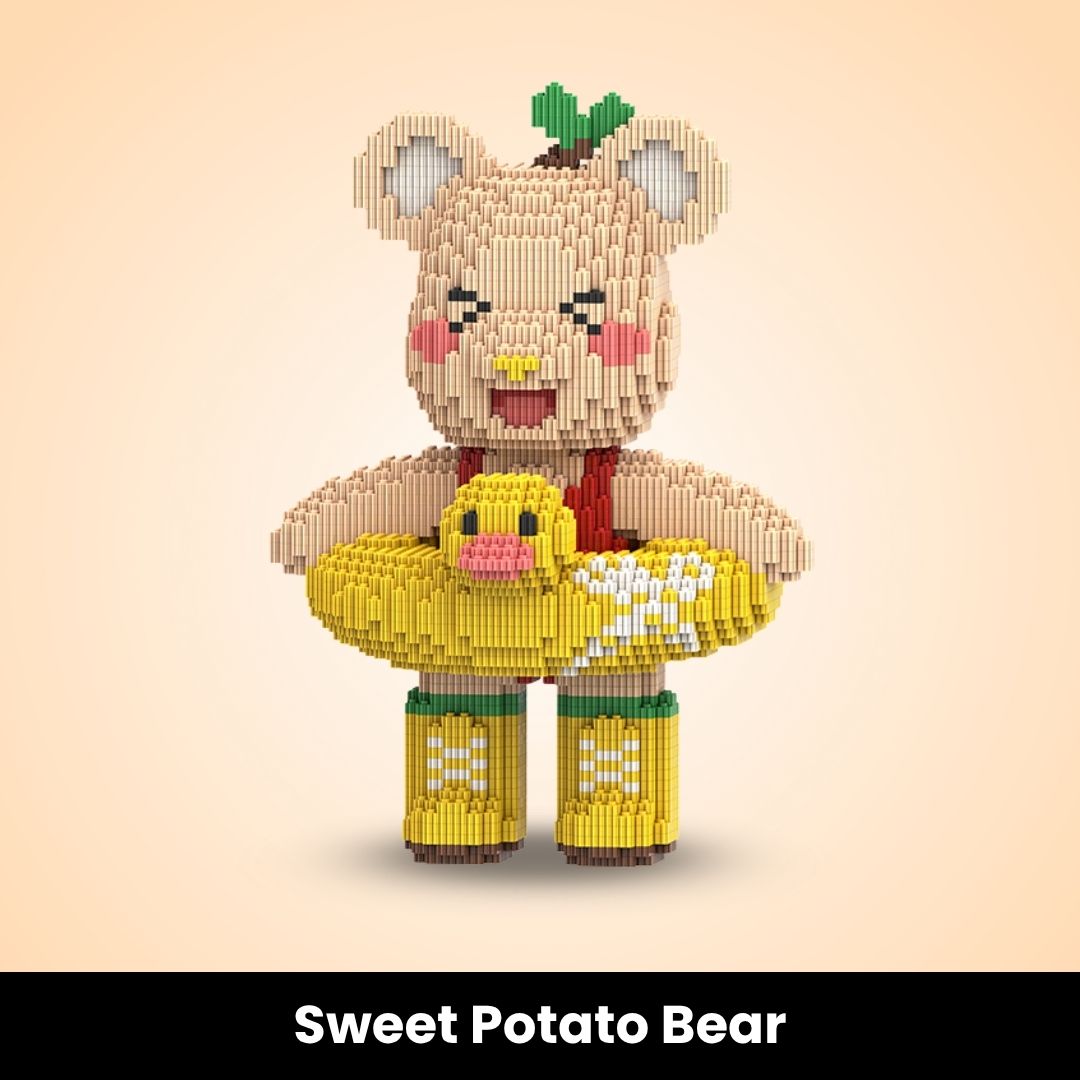 CosyBuilt™ Tiny Build-a-Bear Blocks (3000+ pcs)