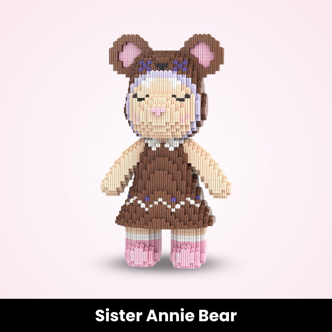 CosyBuilt™ Tiny Build-a-Bear Blocks (3000+ pcs)