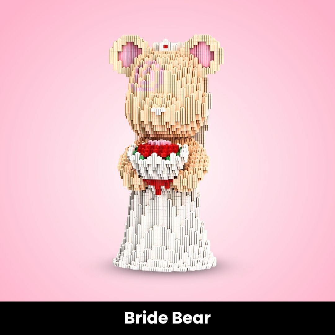 CosyBuilt™ Tiny Build-a-Bear Blocks (3000+ pcs)