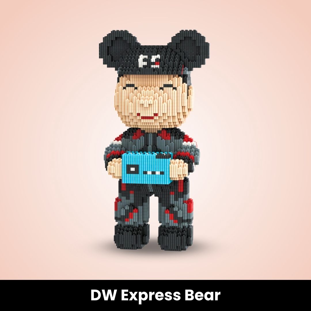 CosyBuilt™ Tiny Build-a-Bear Blocks (3000+ pcs)